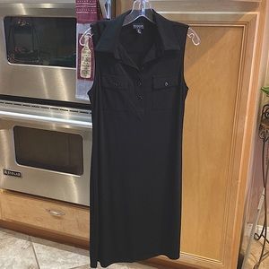 Casual black dress